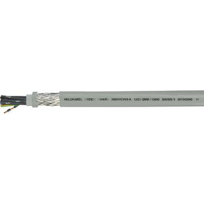 HELU H05VVC4V5-K (NYSLYCYÖ-JZ) Steuerleitung 3 G 1.5 mm² Grau 13096 100 m-0