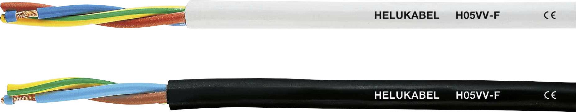 HELUKABEL H05VV-F Steuerleitung 2 x 0.75 mm² Schwarz 29450-1000 1000 m