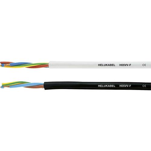 Helukabel H05VV-F Schlauchleitung 3 G 0.75 mm² Schwarz 29452-500 500 m