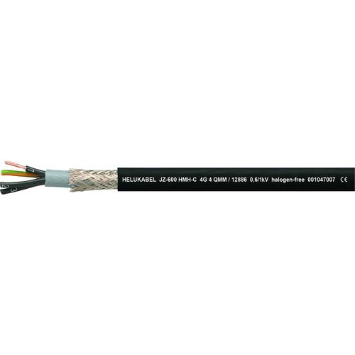 Helukabel JZ-600 HMH-C Steuerleitung 4 G 1 mm² Schwarz 12865 100 m