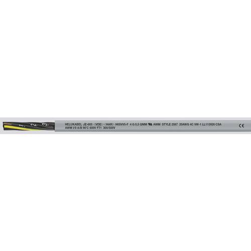 Helukabel JZ-603 Steuerleitung 4 G 2.5 mm² Grau 83695 100 m