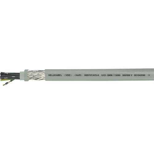 Helukabel H05VVC4V5-K (NYSLYCYÖ-JZ) Steuerleitung 3 G 1 mm² Grau 13084-1000 1000 m