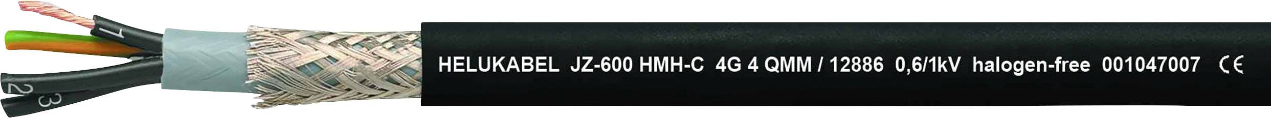 HELUKABEL JZ-600 HMH-C Steuerleitung 3 G 1.50 mm² Schwarz 12871-500 500 m