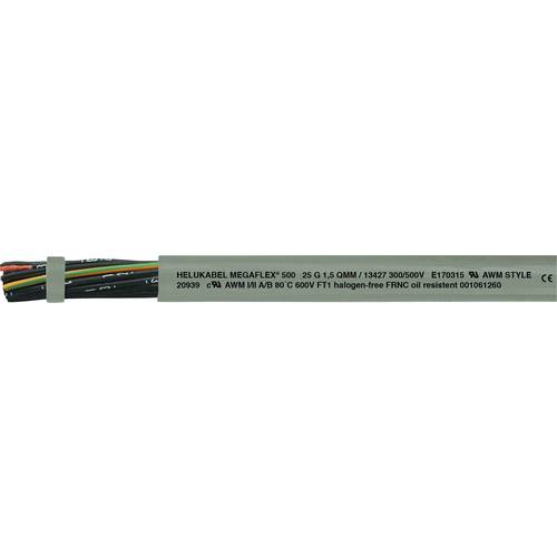 Helukabel MEGAFLEX® 500 Steuerleitung 3 x 1.5 mm² Grau 13416-500 500 m
