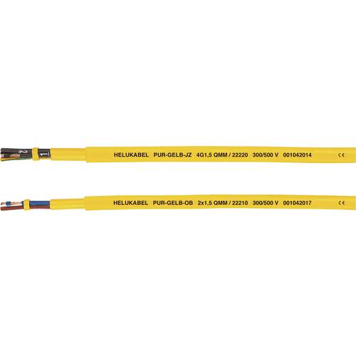 Thumbnail - Helukabel PUR-Yellow JB Schlauchleitung 5 G 2.5 mm² Gelb 22218-500 500 m