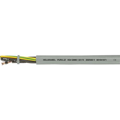 Helukabel PURö-JZ Steuerleitung 4 G 0.50 mm² Grau 22102 100 m