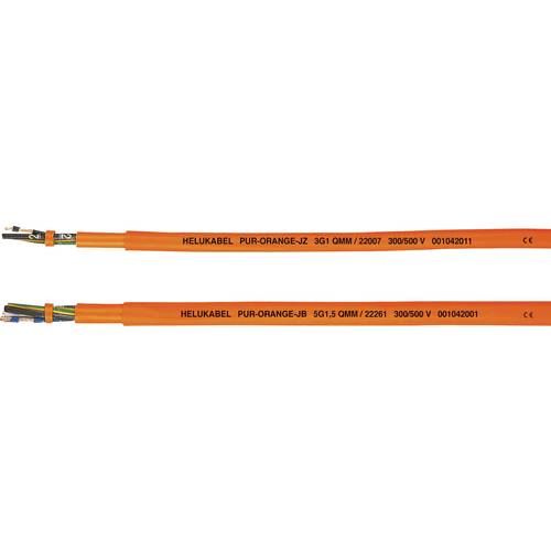 Thumbnail - Helukabel PUR-Orange JB Schlauchleitung 4 G 0.75 mm² Orange 22252-500 500 m