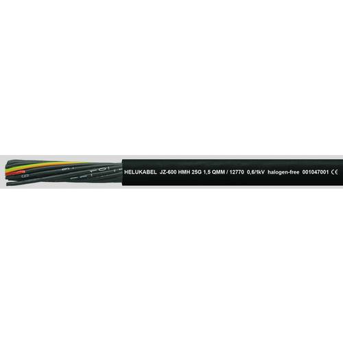 Helukabel JZ-600 HMH Steuerleitung 3 G 1.5 mm² Schwarz 12760-1000 1000 m