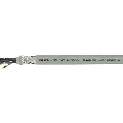 Helukabel H05VVC4V5-K (NYSLYCYÖ-JZ) Steuerleitung 4 G 2.5 mm² Grau 13110-500 500 m