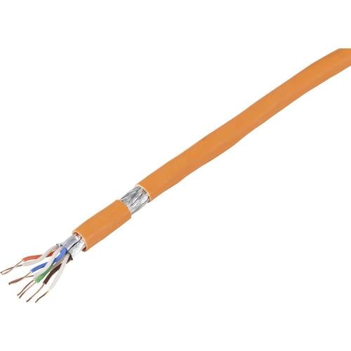 Thumbnail - TRU COMPONENTS TC-8456112 Netzwerkkabel CAT 7 S/FTP 4 x 2 x 0.24 mm² Orange 50 m