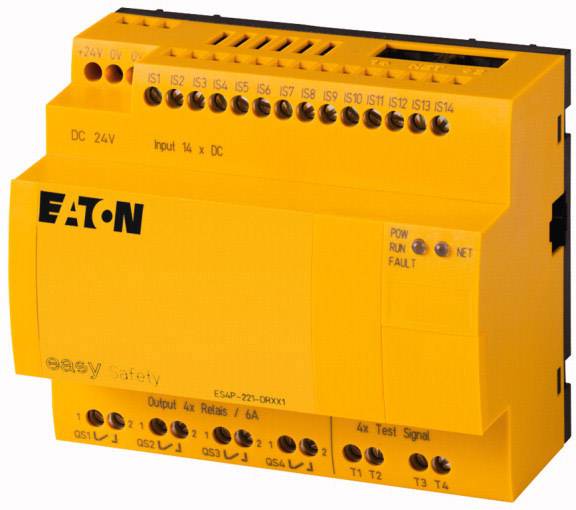 EATON Sicherheitssteuer- ES4P-221-DRXX1 relais 24VDC 14DI 4DO-Relais 111018