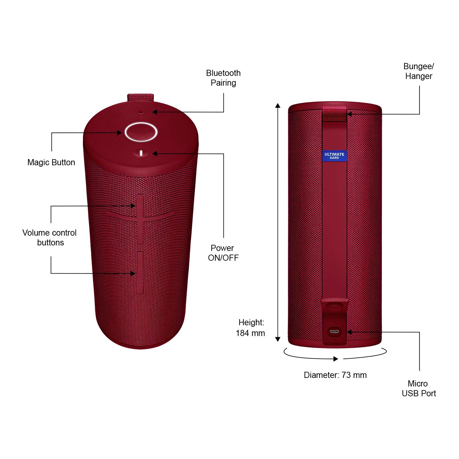 Ultimate Ears BOOM 3 - Lautsprecher - tragbar-9