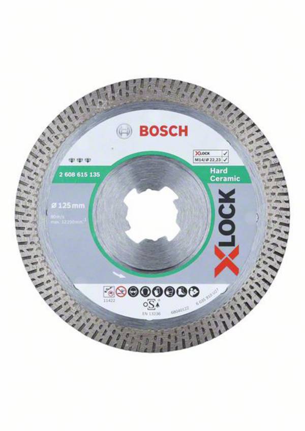 Bosch Accessories 2608615135 Diamanttrennscheibe Durchmesser 125 mm 1 St.