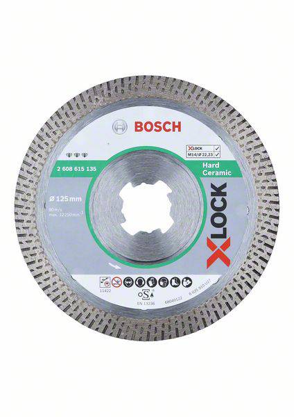 Bosch Accessories 2608615135 Diamanttrennscheibe Durchmesser 125 mm 1 St.-0