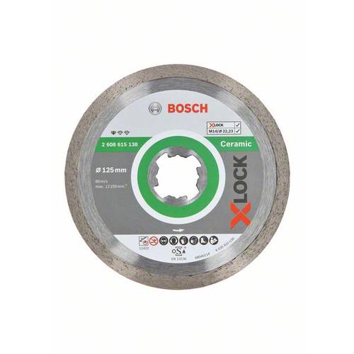 Bosch Accessories 2608615138 Bosch Power Tools Diamanttrennscheibe Durchmesser 125 mm 1 St.