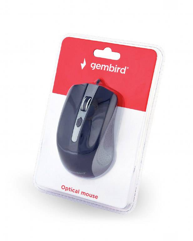 Gembird MUS-4B-01-GB - Maus - optisch - 4 Tasten-1