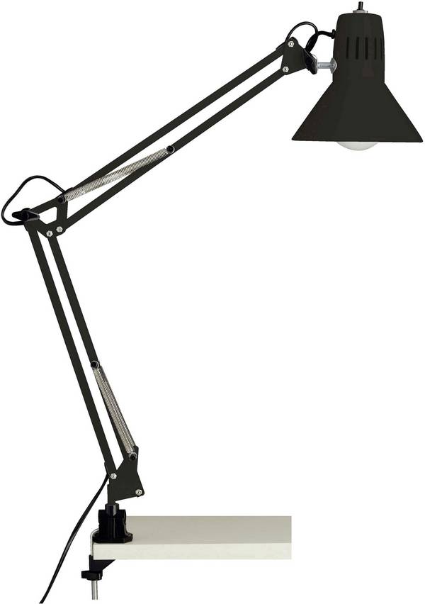 Brilliant Hobby 10802/06 Klemmleuchte LED E27  40 W Schwarz