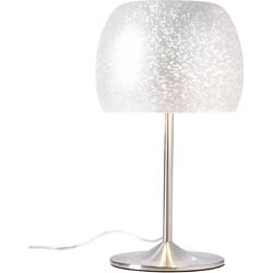 Stolní lampa LED E27 10 W Brilliant Gleam 73949/58 stříbrná