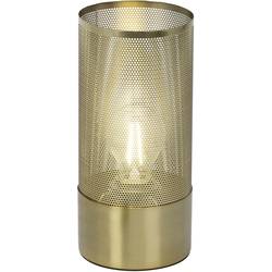 Image of Brilliant Gracian 98940/18 Tischlampe LED E27 40 W Messing (gebürstet)