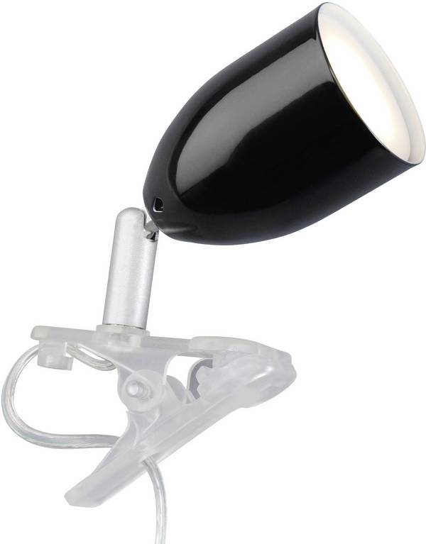 Brilliant Leo G24801A06 Klemmleuchte LED GU10  3 W Schwarz