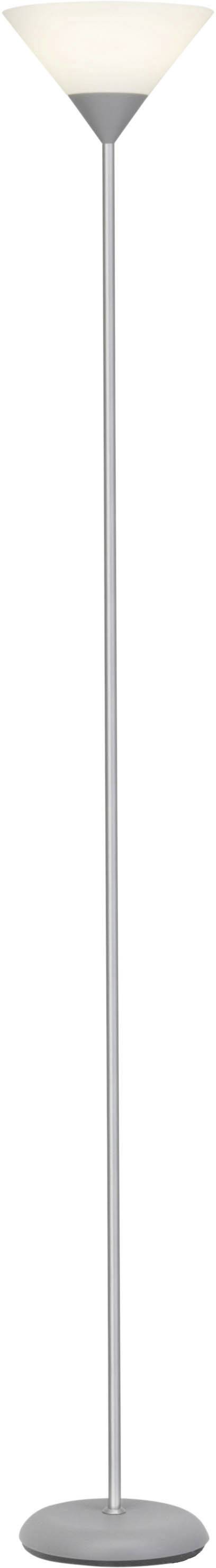 BRILLIANT Deckenfluter LED E27 9.5 W EEK: A (A++ - E) Brilliant Spari Silber, Weiß