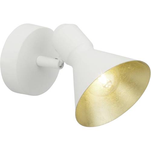 Brilliant Aztekas 24910/85 Wandstrahler E14 28 W LED Weiß, Gold