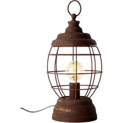 Stolní lampa LED E27 60 W Brilliant Carriage 99017/60 rezavá