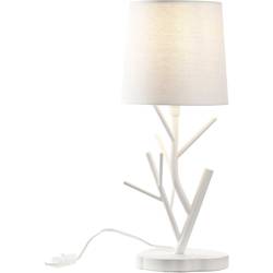 Stolní lampa LED E14 28 W Brilliant Faun 74049/05 bílá