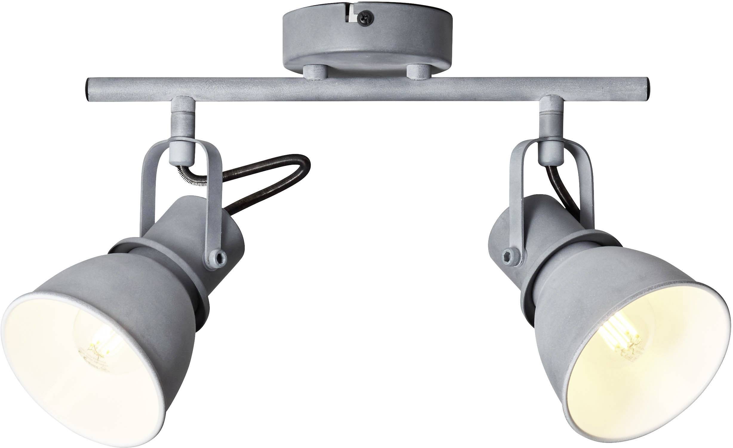 Brilliant Bogart 7631370 Deckenstrahler LED E14 50 W Beton Grau Brilliant Bogart 7631370 Deckenstrahler LED E14 50 W Beton Grau