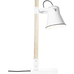 Stolní lampa LED E27 10 W Brilliant Plow 82149/05 bílá