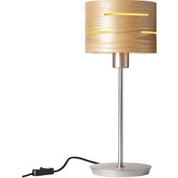 Stolní lampa LED E27 60 W Brilliant Blanket 93445/45 niklová (matná)