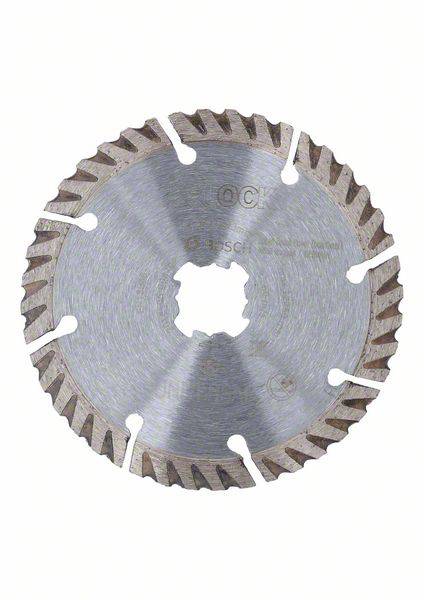 Rundes Sägeblatt mit gezackten Kanten, geeignet für präzises Schneiden von Materialien.