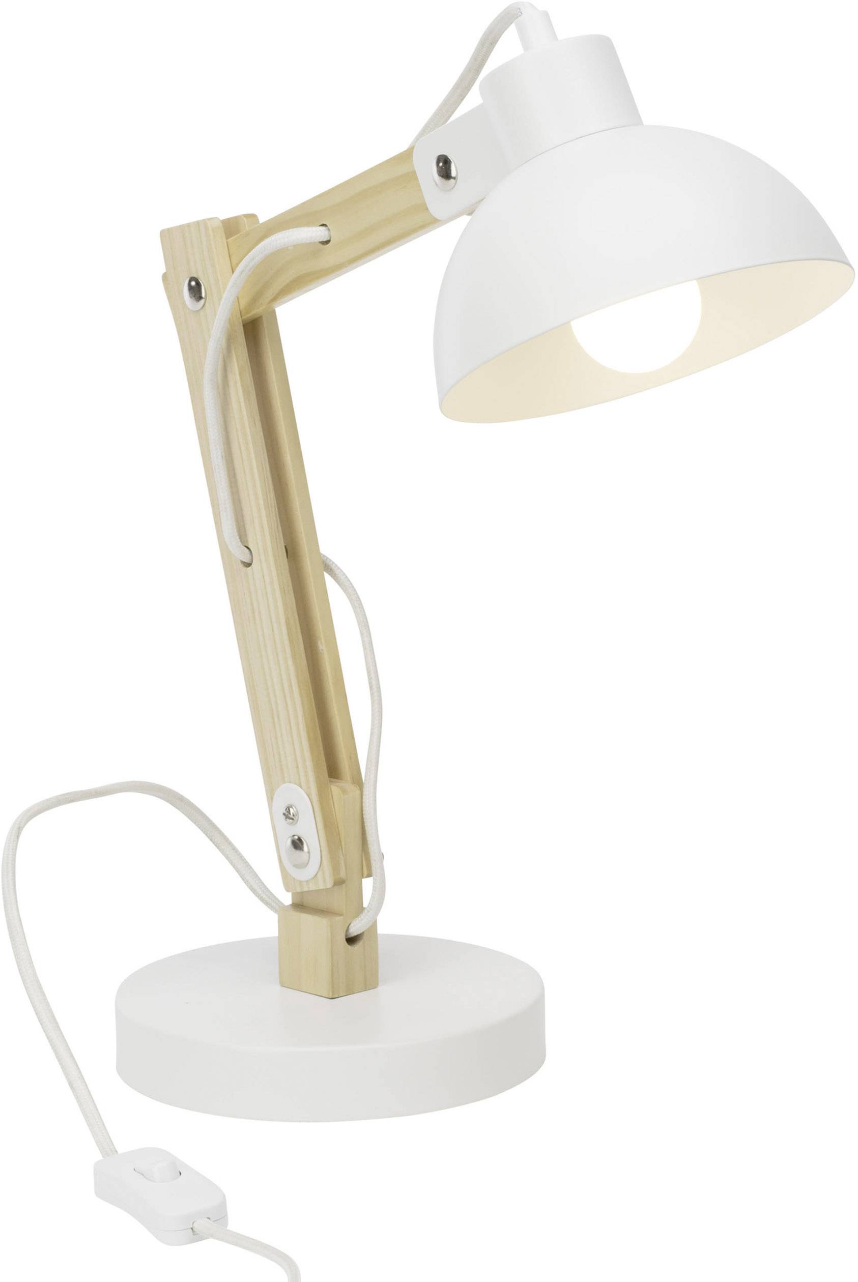 BRILLIANT Tischlampe LED E27 25 W EEK: abhängig v. Leuchtmittel (A++ - E) Brilliant Moda 98979/05 We