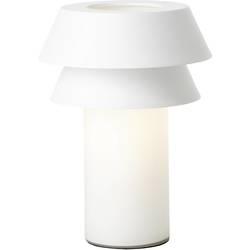 Stolní lampa LED E27 15 W Brilliant Göteborg 99041/05 bílá