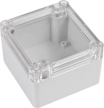 TRU COMPONENTS  TC-7910748 Universal-Gehäuse 82 x 80 x 55  ABS-PC  Grau 1 St.