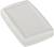 Ein kleines, rechteckiges, weißes Kunststoffgehäuse, geeignet für elektronische Geräte.