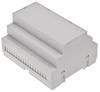 TRU COMPONENTS TC-7910828 Hutschienen-Gehäuse 65 x 90 x 105 ABS-V0 Grau 1 St.