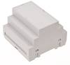 TRU COMPONENTS TC-7910884 Hutschienen-Gehäuse 88 x 90 x 65 ABS-V0 Grau 1 St.