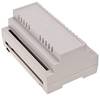 TRU COMPONENTS TC-7910908 Hutschienen-Gehäuse 139 x 89 x 63 ABS-V0 Grau 1 St.