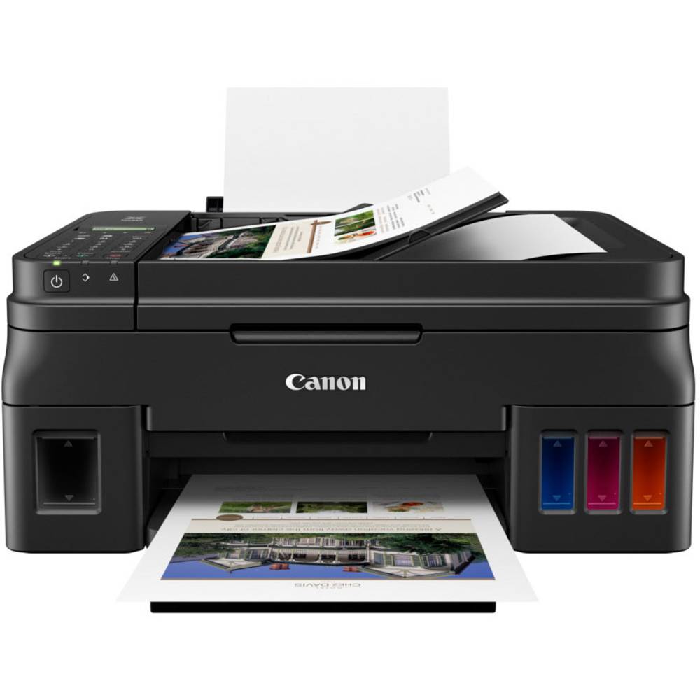 Image of Canon PIXMA G4511 Stampante multifunzione a getto dinchiostro a colori A4 Stampante, scanner, fotocopiatrice, fax WLAN, Sistema con serbatoio dinchiostro