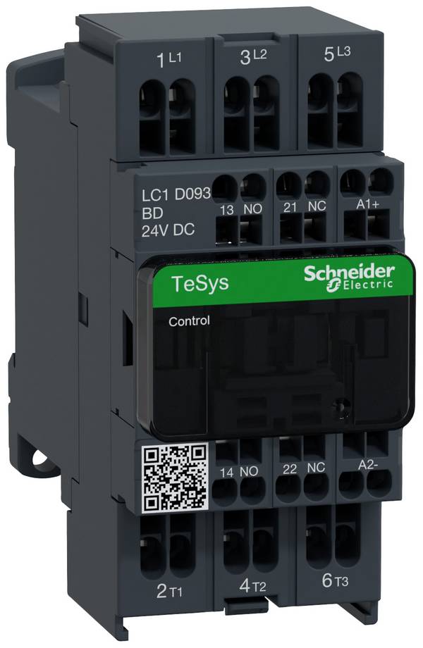 Schneider Electric LC1D093BD Leistungsschütz 3 Schließer 4 kW mit Überspannungsschutz Piece 1 St.