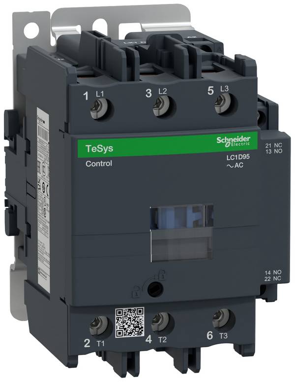 Schneider Electric LC1D95P7 Leistungsschütz  3 Schließer 45 kW     Single 1 St.