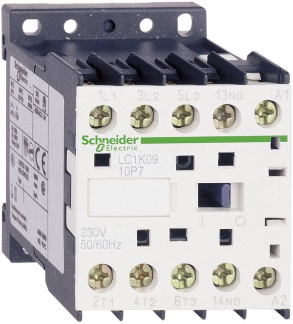 Schneider Electric LC1K0901P72 Leistungsschütz 1 Öffner 4 kW mit Hilfskontakt Piece 1 St.