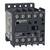 Ein elektrischer Schütz von Schneider Electric, Modell LC1K09, zur Steuerung von 220/230V Stromkreisen, zeigt Anschlussklemmen und technische Details.