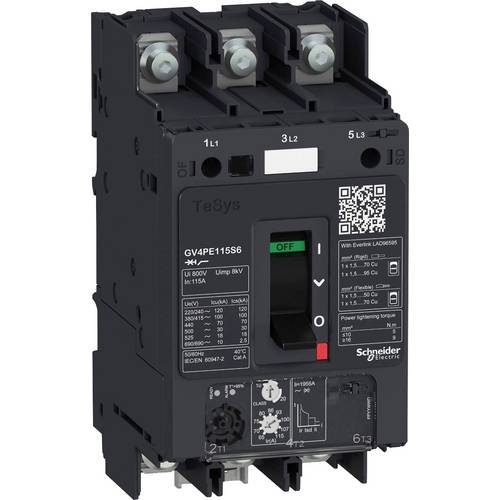 Schneider Electric GV4PE115S6 GV4PE115S6 Motorschutzschalter 1 St.