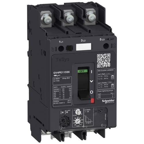 Schneider Electric GV4PE50S6 GV4PE50S6 Motorschutzschalter 1 St.