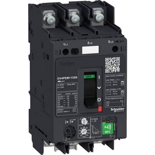 Schneider Electric GV4PEM02N6 GV4PEM02N6 Motorschutzschalter 1 St.