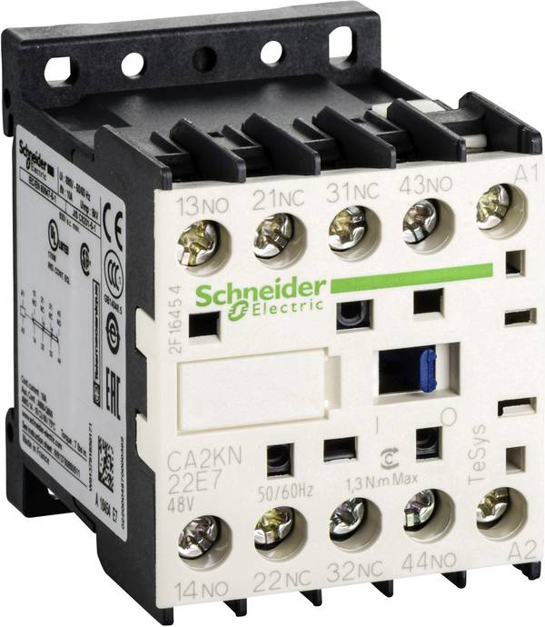 Schneider Electric CA2KN22E7 Hilfsschütz 2 Schließer, 2 Öffner 1 St.
