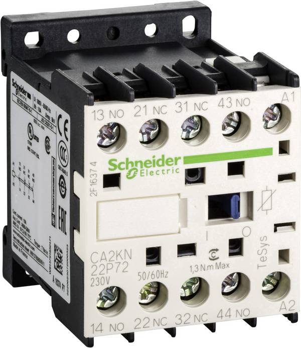 Schneider Electric CA2KN22P72 Hilfsschütz 2 Schließer Piece 1 St.