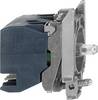 Schneider Electric Hilfsschalterblock, D 22mm blau Integral LED 2S ZB4BW0B634